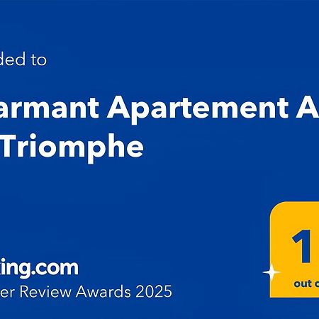 Charmant Appartement Arc De Triomphe Free Netflix Paris Luaran gambar