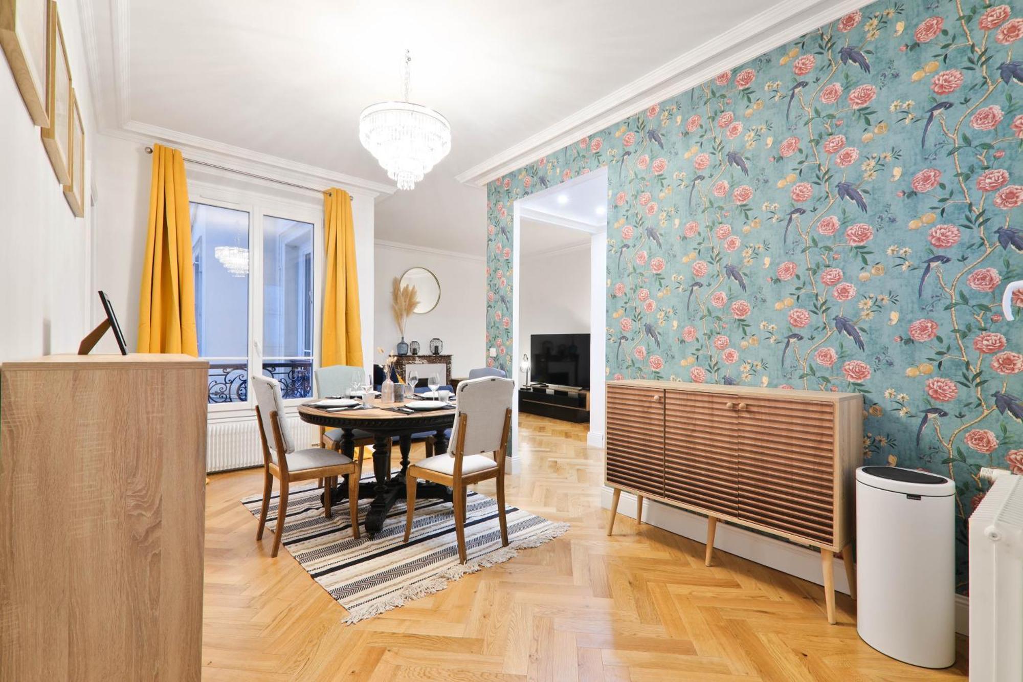 Charmant Appartement Arc De Triomphe Free Netflix Paris Luaran gambar