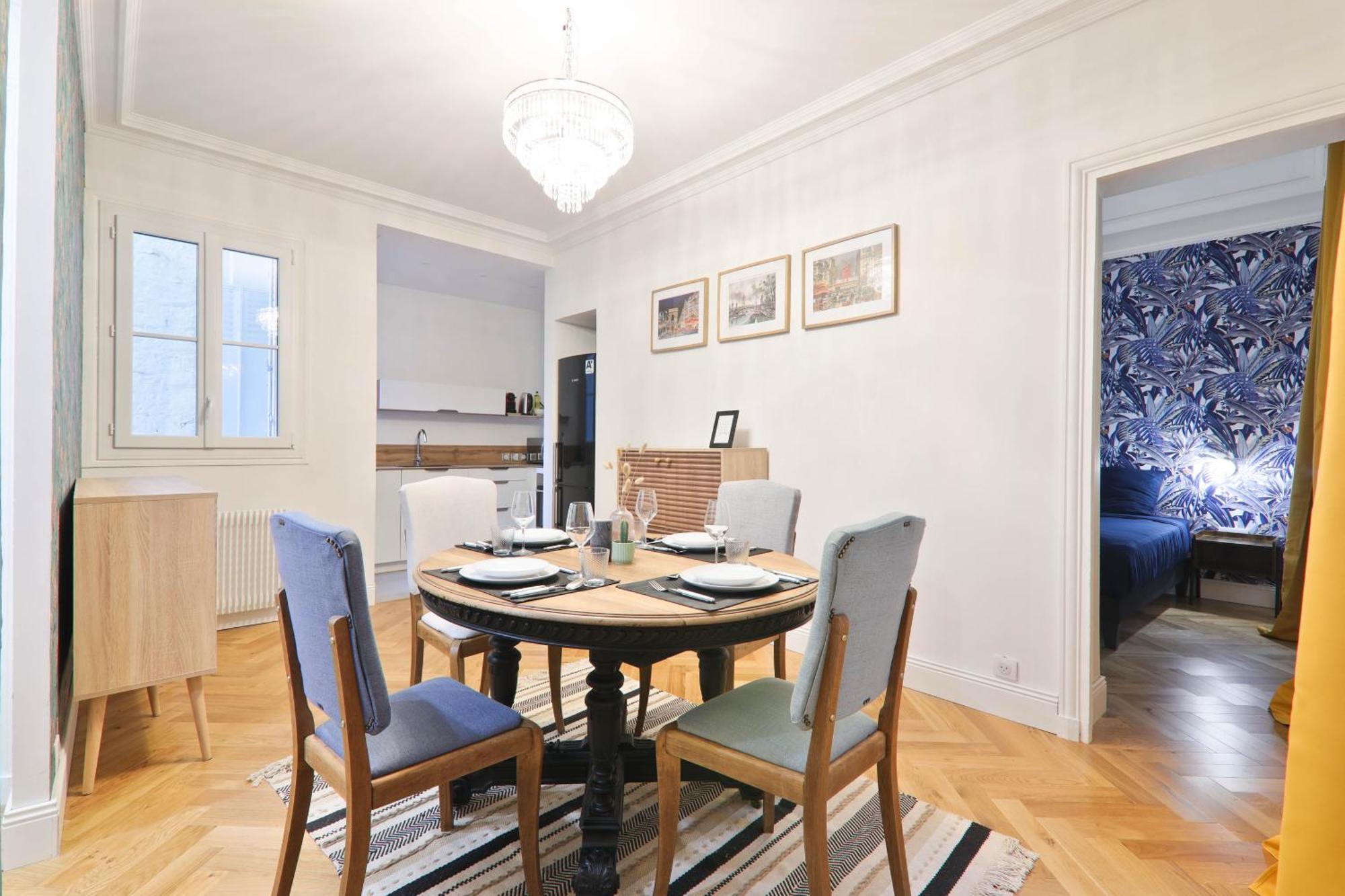 Charmant Appartement Arc De Triomphe Free Netflix Paris Luaran gambar
